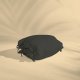 Futon Sit and Sleep Grigio scuro chiuso