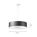 Skin Lampada a sospensione Axolight dimensioni
