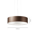 Skin Lampada a sospensione Axolight dimensioni