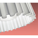 Skirt Doppia Lampada da soffitto Axolight dettaglio