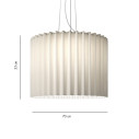 Skirt Lampada a sospensione Axolight dimensioni