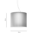 Skirt Lampada a sospensione Axolight dimensioni