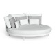 Slam Daybed Talenti Outdoor bianco-argento