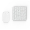 Slam Pouf Talenti Outdoor bianco-argento campione