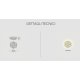 Clizia Pixel Ceiling/Wall medium dettagli tecnici