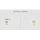 Slamp Clizia Pixel Ceiling/Wall mini dettagli tecnici