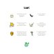 Slamp Clizia Pixel Suspension large caratteristiche