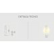 SLAMP Diamond Floor Lamp lerge dettagli tecnici