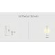 SLAMP Diamond Floor Lamp medium dettagli tecnici
