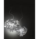 Slamp Veli Suspension opal ambientazione silver