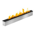 Bruciatore a bioetanolo Smart APP inserto automatico da incasso Slim 100 Divina Fire vista