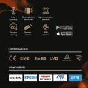 Bruciatore a bioetanolo Smart APP inserto automatico da incasso Slim 70 Divina Fire dettaglio