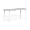 Slam Tavolo da pranzo 190x90 Talenti Outodoor bianco-perla