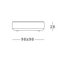 Softer Coffee table Plust dimensioni
