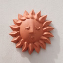 Magna Graecia Sole e Luna decorazione murale in terracotta Seletti vista Sole