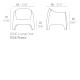 Solid Lounge Poltrona Vondom dimensioni
