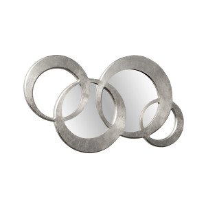 Specchio Circles Middle Silver P4636