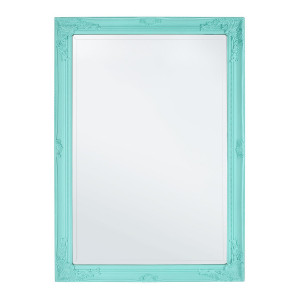 Specchio Miro turchese 72x102