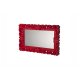 Specchio Mirror Of love M Slide Design Rosso fuoco