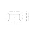 Specchio Mirror Of love M Slide Design Dimensioni