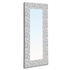 Specchio Mirror Petali Grey&White P3236B