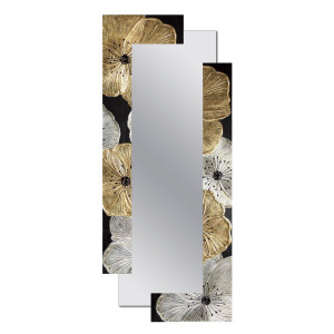 Specchio Petunia Oro Scomposta P4002