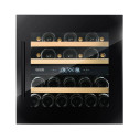 Dunavox Spirit-25 cantina vino 25 bottiglie integrata Full glass Nera vista