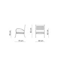 Springtime Poltrona salotto SP3130 Vermobil dimensioni