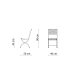 Springtime Sedia SP3112  Vermobil dimensioni