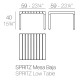 Spritz Tavolino 59x59x40 Vondom dimensioni