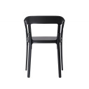 Steelwood Chair Sedia con braccioli in faggio naturale Magis vista