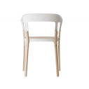 Steelwood Chair Sedia con braccioli in faggio naturale Magis vista