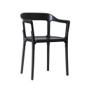 Steelwood Chair Sedia con braccioli in faggio naturale Magis vista