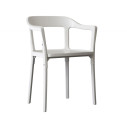 Steelwood Chair Sedia con braccioli in faggio naturale Magis vista