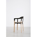 Steelwood Chair Sedia con braccioli in faggio naturale Magis vista
