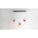 Artemide Stellar Nebula Cluster linear lampada a sospensione vista