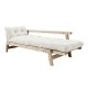 Step Divano Letto Natural Karup Design Natural Semi aperto