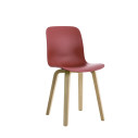 Substance Sedia Magis vista finitura seduta rosso bordeaux