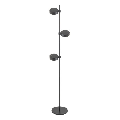 Super O Pro lampada da terra 3 luci Nero