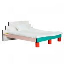 Superbed Red Grid Letto Seletti vista