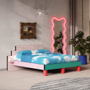 Superbed Red Grid Letto Seletti ambientazione