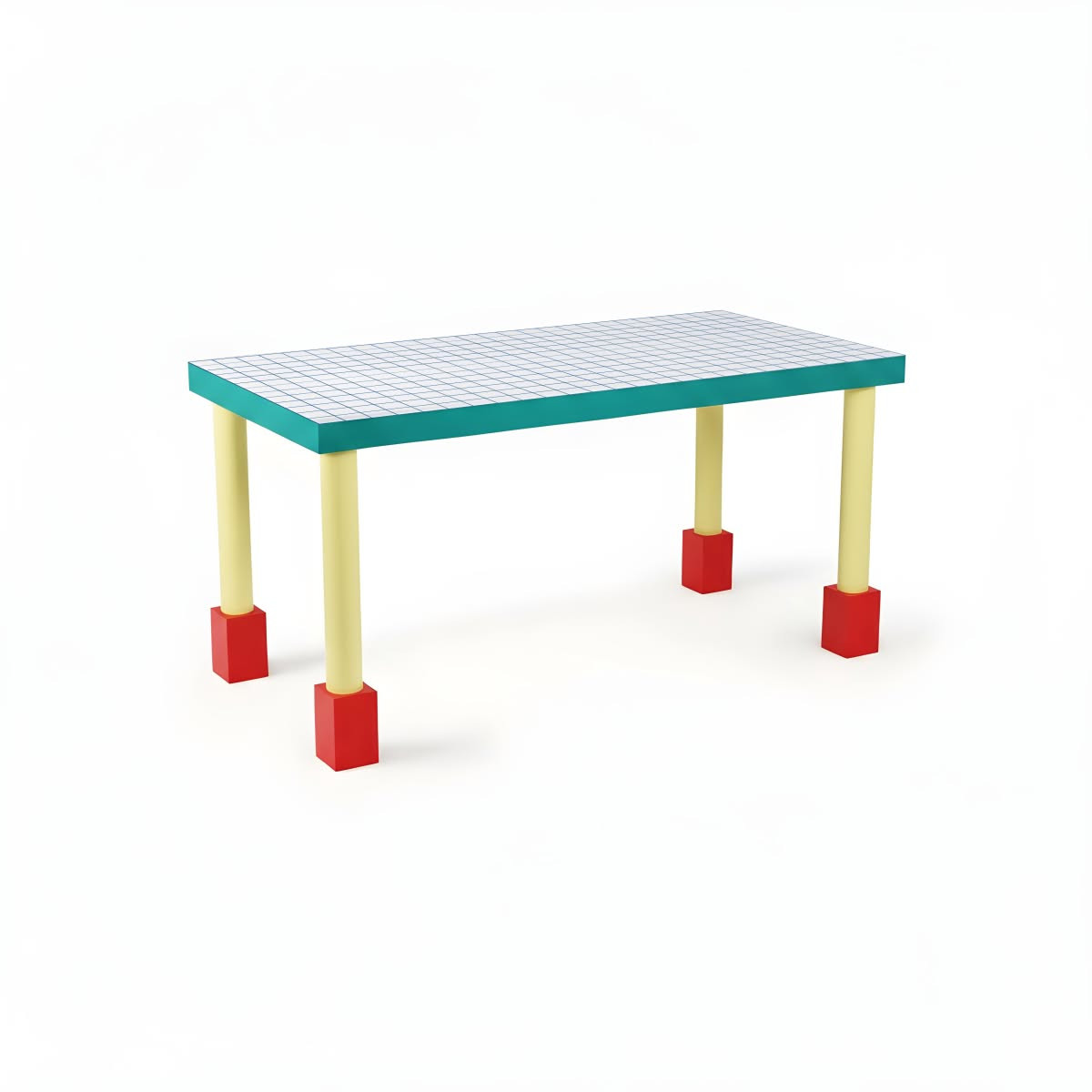 Supertable Blue Grid Seletti
