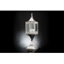 Supporto per lanterna Top Light of Sultan acciaio H 48 30x30 VGnewtrend ambientazione