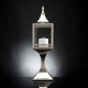 Supporto per lanterna Top Light of Sultan acciaio H 48 30x30 VGnewtrend ambientazione