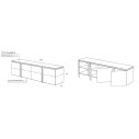 Suspance Credenza 60 Minottiitalia specifiche