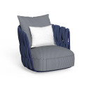 Swipe Poltrona girevole Talenti Blue-True navy blue