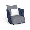 Swipe Poltrona Living Talenti Blue-True navy blue