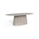 Swipe Tavolo da pranzo 220x110 Talenti White-Beige