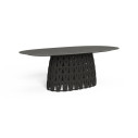 Swipe Tavolo da pranzo 220x110 Talenti Graphite-Charcoal