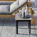 System Tavolino 45x45 Varaschin ambientazione